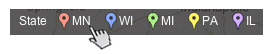 Filter Search Results by State